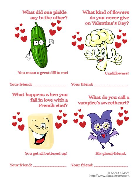 funny printable valentine's day cards